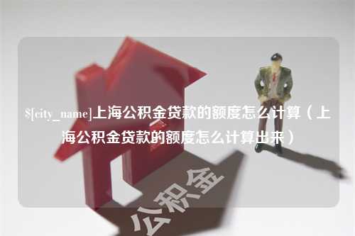 漯河上海公积金贷款的额度怎么计算（上海公积金贷款的额度怎么计算出来）